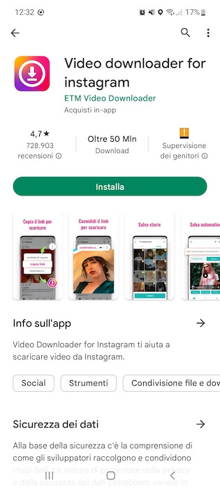 Video Downloader For Instagram