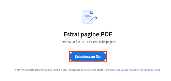 Adobe Extract PDF Pages
