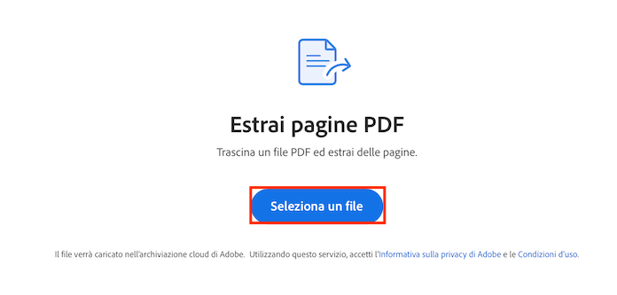 Adobe Estrai Pagine Pdf