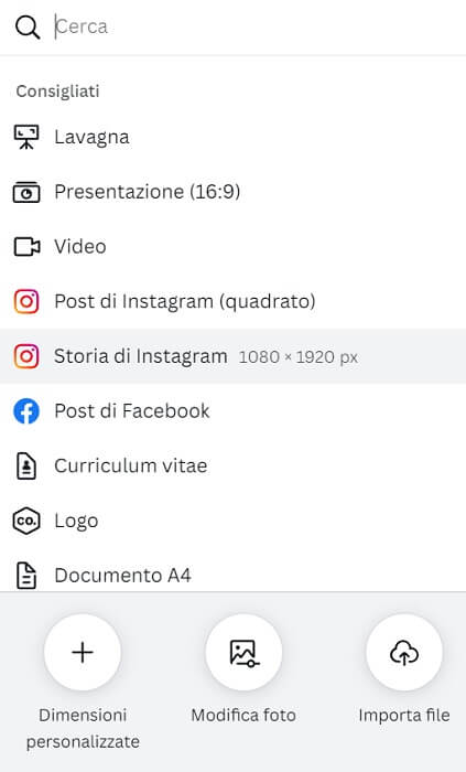 Canva Storia Di Instagram