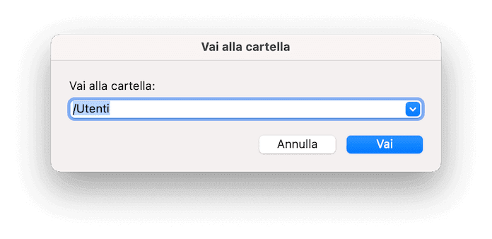 Mac Vai Alla Cartella Utenti