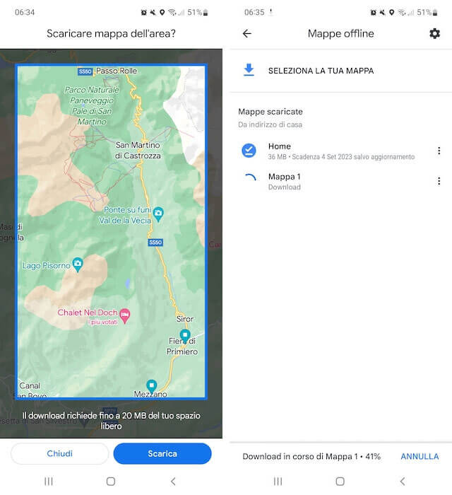 Come Scaricare Mappe Offline Google Maps
