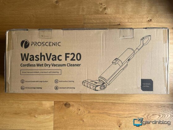 Proscenic WashVac F20 Unboxing Pt 1