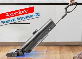 Recensione Proscenic WashVac F20