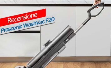 Recensione Proscenic WashVac F20: il device che Aspira, Lava e Asciuga
