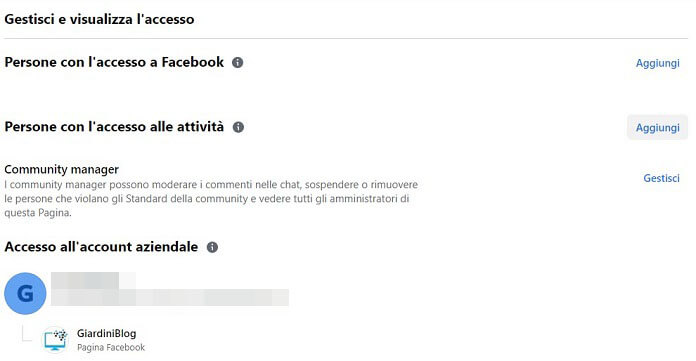 Gestisci E Visualizza Accesso Facebook