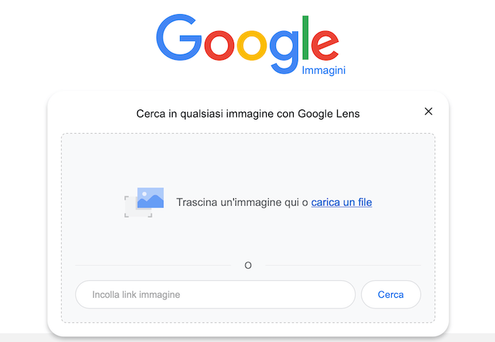 Google Immagini Carica Foto