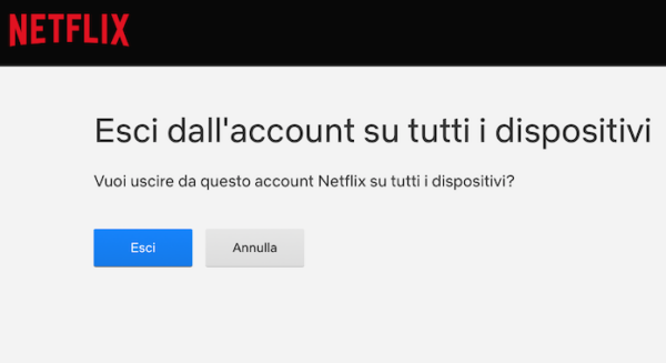 Come scoprire se qualcuno sta usando Netflix - Esci Dall Account Su Tutti I Dispositivi