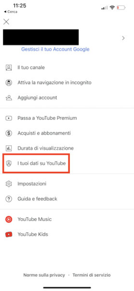 Youtube Iphone I Tuoi Dati Su Youtube