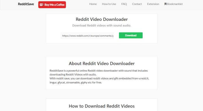 Come scaricare video da Reddit