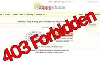 Zippyshare Errore 403 Come Risolvere