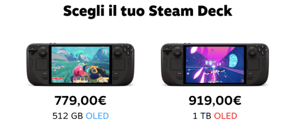 Steam Deck Prezzi Aggiornati