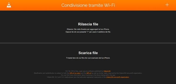 Condivisione Tramite Wi Fi Vlc Browser