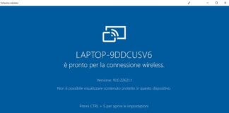 Schermo Wireless App Windows 11