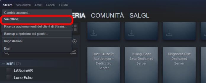Steam Offline