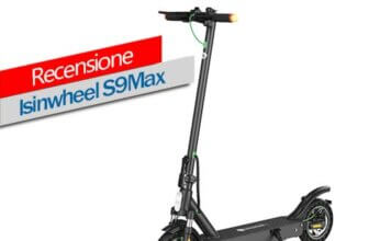 Recensione Isinwheel S9Max: Monopattino conforme alle normative Italiane