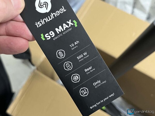 Unboxing Isinwheel S9Max Pt3