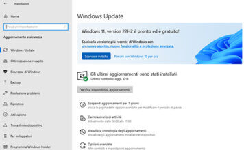 Come aggiornare a Windows 11