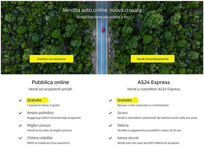 Autoscout24 Inserisci Un Annuncio