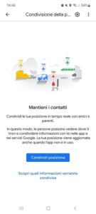 Google Maps Condivisione Della Posizione