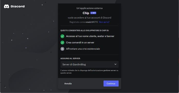 Mettere Musica Su Discord Tramite Bot