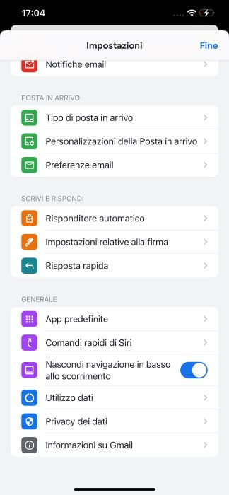 Gmail Iphone Risponditore Automatico