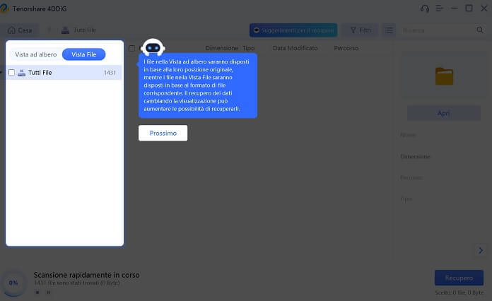 4ddig Scansione File Persi Dal Disco Locale