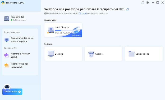4ddig Seleziona Disco Locale