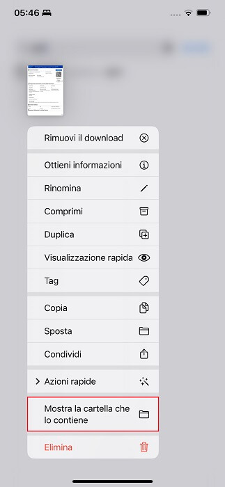 App File Mostra Cartella