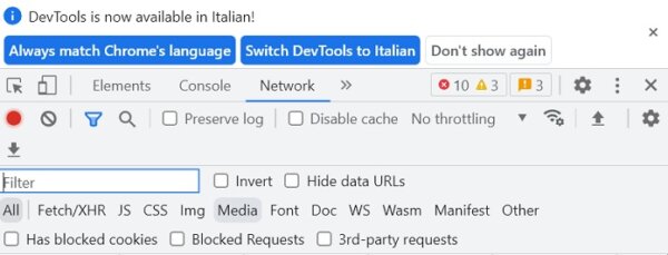 Devtools Tab Media