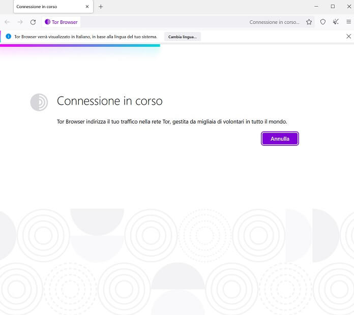 Tor Browser Connessione In Corso