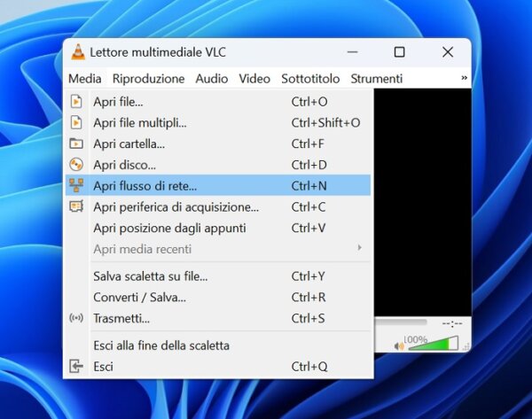 Vlc Media Player Apri Flusso Di Rete