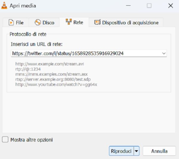 Vlc Media Player Riproduci