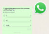 Come fare sondaggi su WhatsApp