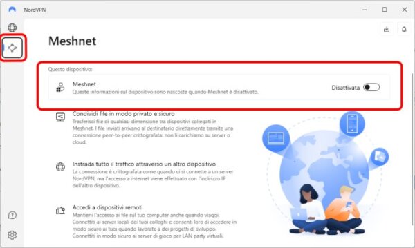 Meshnet Nord Vpn Creare Rete
