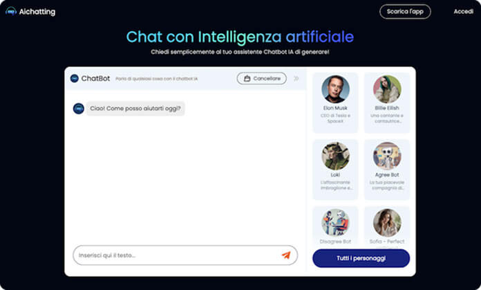 Chat with artificial intelligence