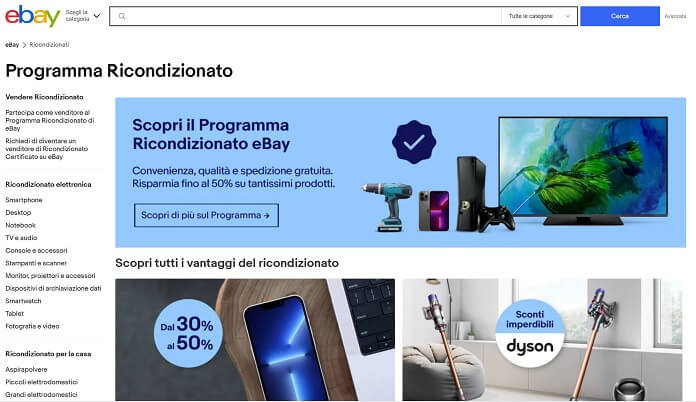 Ebay Ricondizionati