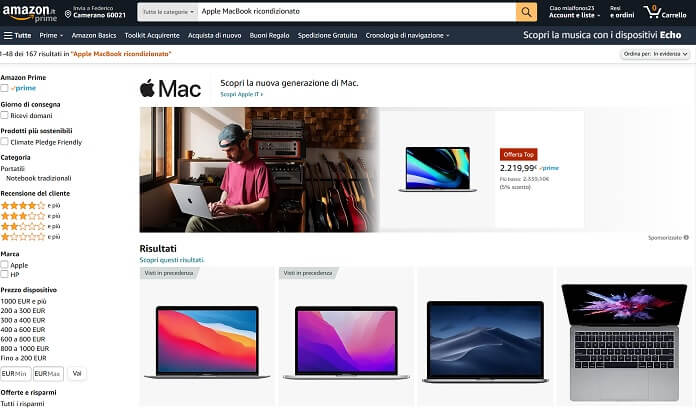 Macbook Ricondizionati Amazon Renewed