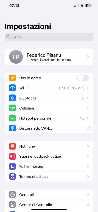Iphone Disconnetto Vpn