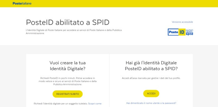 Poste Id Spid