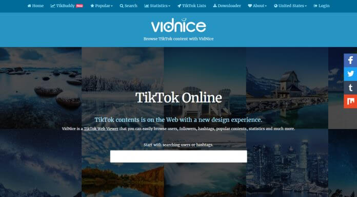 guardare TikTok senza registrarsi: Vidnice