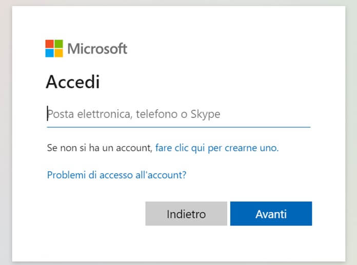 Login Account Microsoft