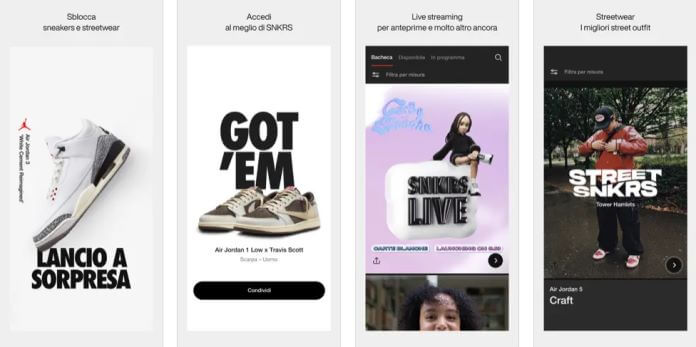 SNKRS App come funziona