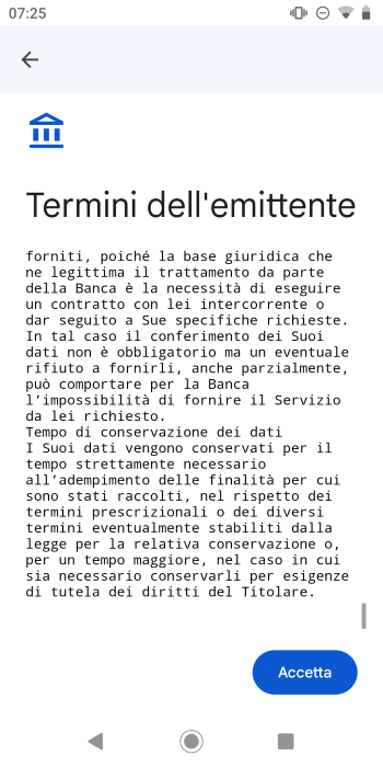 Termini Emittente Accetta