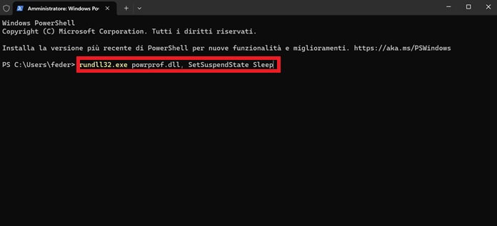 Windows Powershell Standby