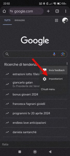 2 Impostazioni Browser