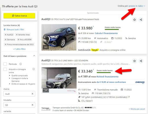 Autoscout Ricerca Auto