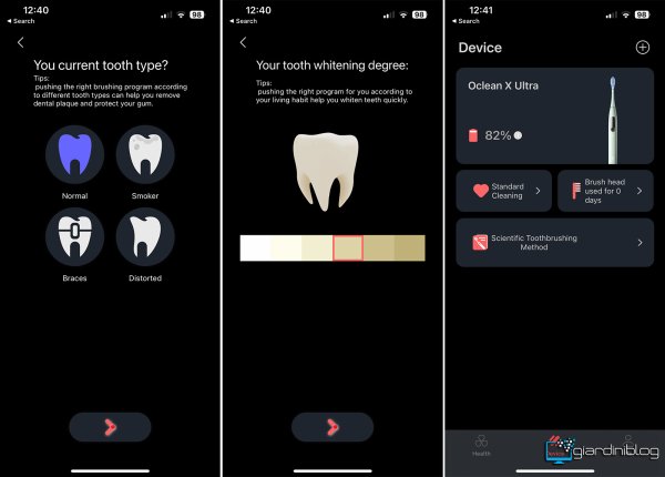 App Oclean Per Spazzolino Elettrico