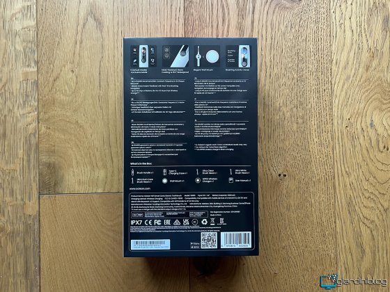 Unboxing Oclean X Ultra S Parte 3