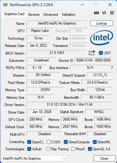 Geekom GT13 Pro Hardware Benchmark 4